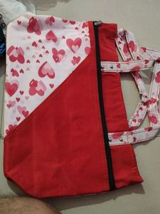 New Red ♥️ Ladies Hand Bag Upto 3kg Carrying