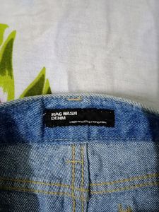 Denim Mini Skirt
