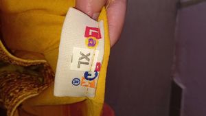New Mustard Chinkari Kurti