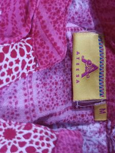 Pink Printed Kurta
