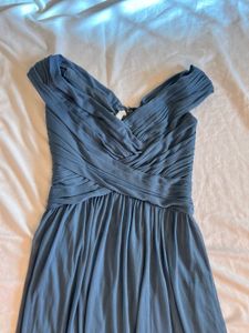 Elegant Blue Maxi Dress