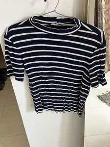 Zara Ribbed Top Worn Twice