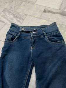 Dark Blue Denim Jeans