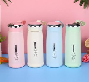 Nice flask Glass Water Bottle 400 ml Pack of 1