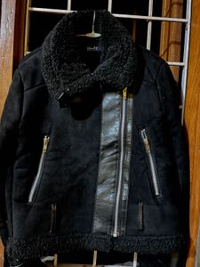 Lamb Fur And Cotton Jacket Unisex