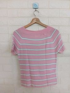 Striped Knit Top