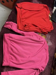 Cute Graphic Sweatshirts - Set of 2