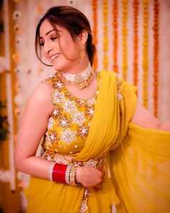 🆕️🆕️Lehenga Saree For Haldi
