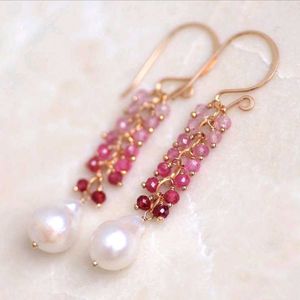 Elegant Grape Cluster Earrings