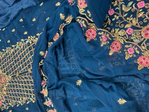 Ston Work Wedding Kurta Set