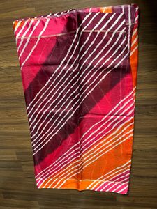 Lehenriya Doriya Cotton Saree With Blouse