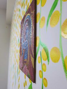 Krishna Dot Painting Mandala