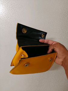 Luxury Yellow Mini Purse