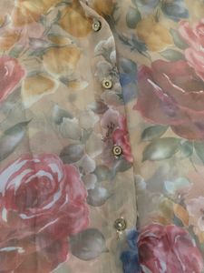 Floral Soft Shirt / Dress