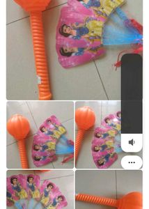 Disney Princess Fan & Toy Rattle Set