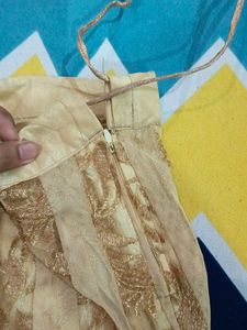 Lehenga With Dupatta Without Choli