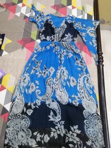 Floral Print Maxi Dress