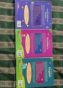Set Of 3 Books (English, Enviromnetal Studies,Mat