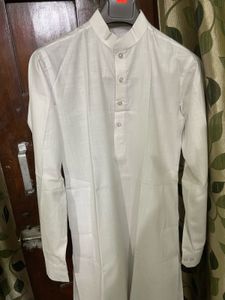 White Cotton Kurta