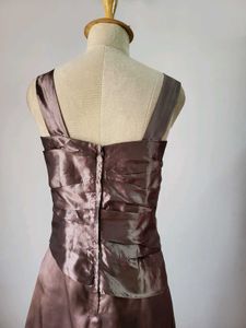 Elegant Brown  Dress  Length  44 Inches