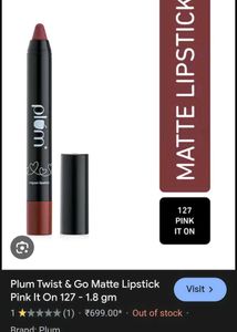 Plum Crayon Lipstick