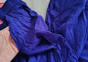 Royal Blue Sharara /Plazo New With Tag 2 Pockets