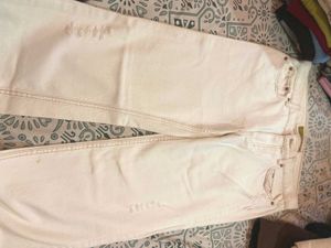 White Denim Jeans