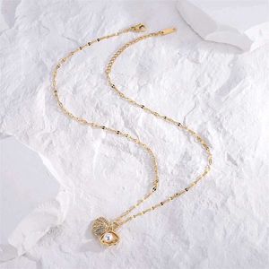 Gold Shell Necklace