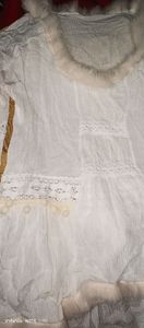 Women&#39;s flared fur top