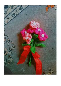 Crochet small Flower Bouquet