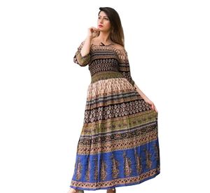 Off Shoulder Long Gown With Elastic