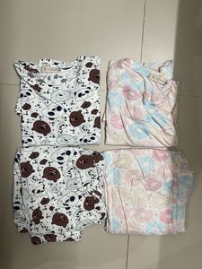 Combo Set of Cute Pajama Sets