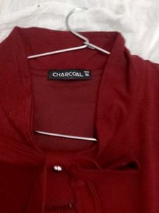 Maroon Party Wear Top