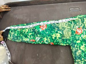 Floral Print Padded Jacket