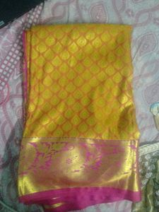 Banarasi Saree Multi Colour, Not Used Single Time