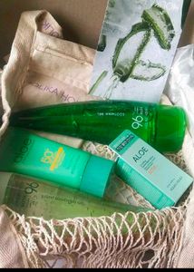 Full Kbeauty Skincare Set With Free Beach Cute Bag