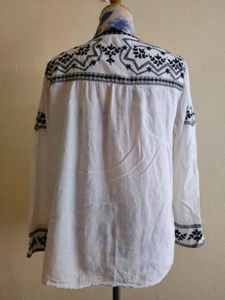 Embroidered Boho Tunic