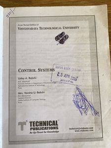 Control system By Bakshi