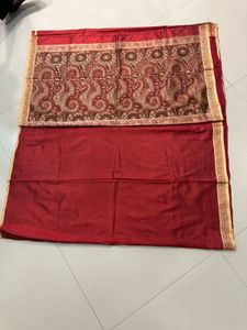 Elegant Red Saree