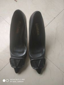 Black Pencil Heels