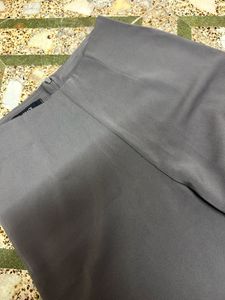 Grey Wide Leg Trousers
