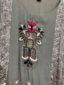Elegant Embroidered Kurta