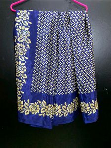 Saree With Blouse And Peticot