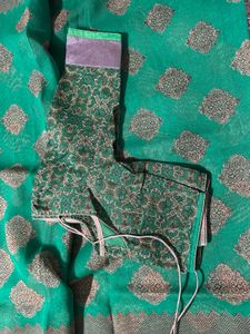 Green Saree