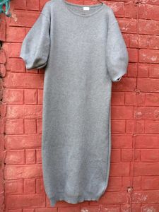 Gray Casual Dress
