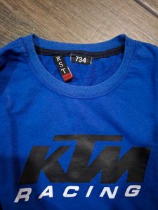 Blue Pullover Sweatshirt