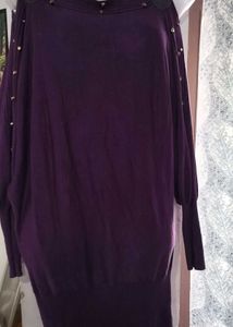 Beautiful Dark Purple 🟣 Colour Top One Piece 🫰