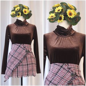 Korean Velvet Top
