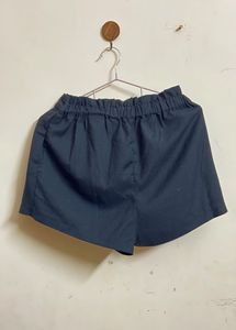 H&amp;M Black Shorts With Front Tie&amp; Stretchable Back