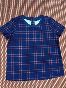 Plaid Top
